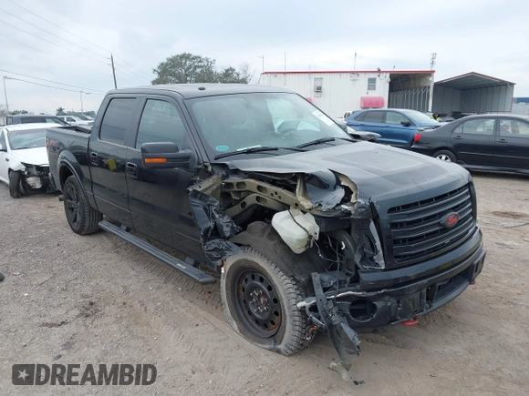 2014 Ford F-150 XL with VIN 1FTFW1ET5EFA97864, listed as a IAAI auction lot 41359634 with 188,072 mi miles and . Bid and sale history available at DreamBid. Image 1.