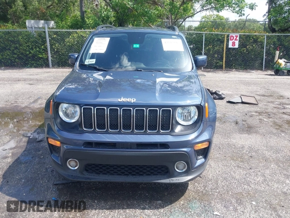 2020 Jeep Renegade Latitude with VIN ZACNJABB6LPL85468, listed as a IAAI auction lot 42515585 with 129,240 mi miles and . Bid and sale history available at DreamBid. Image 13.