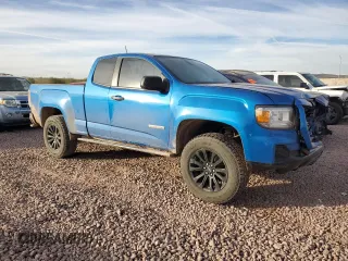 2021 GMC Canyon 4WD Elevation Standard with VIN 1GTH6BEN5M1196812, listed as a Copart auction lot 87225924 with 83,222 mi miles and Salvage Title. Bid and sale history available at carsss.com. Image 4.