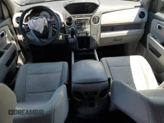 2014 Honda Pilot LX with VIN 5FNYF3H29EB026033, listed as a Copart auction lot 62529725 with 108,984 mi miles and Salvage title. Bid and sale history available at DreamBid. Image 8.