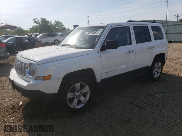 2014 Jeep Patriot Latitude с VIN 1C4NJRFB6ED792039, выставлен на аукционе Copart как лот 63076565 с пробегом 215 522 миль миль и Списание • Salvage title. История ставок и продаж доступна на DreamBid. Изображение 1.