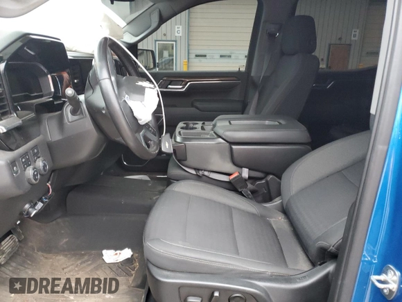 2022 Chevrolet Silverado 1500 LT with VIN 3GCUDDEDXNG595743, listed as a Copart auction lot 84348264 with Not Provided miles and Salvage Title. Bid and sale history available at DreamBid. Image 7.