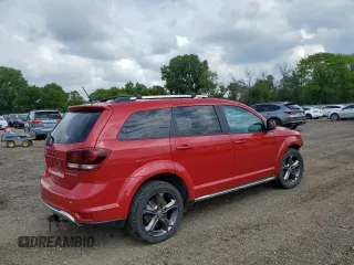 2015 Dodge Journey Crossroad with VIN 3C4PDDGG3FT740635, listed as a Copart auction lot 57762665 with 140,075 mi miles and Salvage title. Bid and sale history available at DreamBid. Image 3.