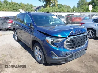2020 GMC Terrain SLE with VIN 3GKALTEV3LL192964, listed as a IAAI auction lot 40497797 with 37,800 mi miles. Bid and sale history available at carsss.com. Image 1.