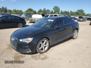 2016 Audi A3 with VIN WAUA7HFF0G1097728, listed as a Copart auction lot 57450205 with 155,777 mi miles and Salvage title. Bid and sale history available at DreamBid. Image 1.