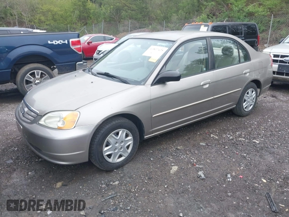 2003 Honda Civic LX z VIN 2HGES16513H521724, wystawiony jako IAAI lot #41807425 z przebiegiem 201 049 mil mil oraz . Historia ofert i sprzedaży dostępna na DreamBid. Obrazek 2.