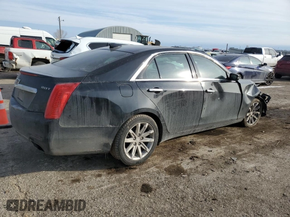 2016 Cadillac CTS AWD with VIN 1G6AW5SX1G0107906, listed as a Copart auction lot 45207585 with 122,244 mi miles and Salvage Title. Bid and sale history available at DreamBid. Image 3.