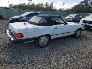 1986 Mercedes-Benz 560 with VIN WDBBA48D6GA045743, listed as a Copart auction lot 78776564 with 116,013 mi miles and Salvage Title. Bid and sale history available at carsss.com. Image 3.