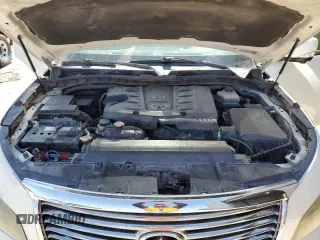 2012 Infiniti QX56 8-passenger with VIN JN8AZ2NDXC9715034, listed as a Copart auction lot 52148395 with 227,943 mi miles and Salvage title. Bid and sale history available at DreamBid. Image 12.