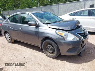 2017 Nissan Versa SV with VIN 3N1CN7AP7HL812402, listed as a IAAI auction lot 42524444 with 81,621 mi miles and . Bid and sale history available at DreamBid. Image 1.