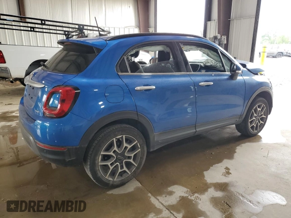 2019 FIAT 500X Trekking Plus with VIN ZFBNFYD16KP773901, listed as a Copart auction lot 63914355 with 36,425 mi miles and Salvage title. Bid and sale history available at DreamBid. Image 3.