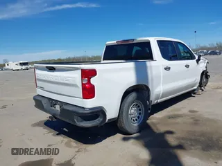 2022 Chevrolet Silverado 1500 Work Truck with VIN 3GCPAAEK6NG553122, listed as a IAAI auction lot 41804956 with 88,933 mi miles and . Bid and sale history available at DreamBid. Image 4.