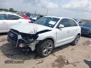 2016 Audi Q3 Prestige with VIN WA1GFCFS1GR024881, listed as a IAAI auction lot 42123876 with 107,742 mi miles and . Bid and sale history available at DreamBid. Image 2.