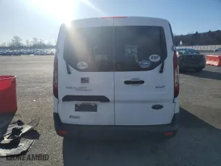 2018 Ford Transit Connect Van XLT with VIN NM0LS7F71J1374694, listed as a Copart auction lot 45460615 with 74,483 mi miles and Salvage Title. Bid and sale history available at carsss.com. Image 6.