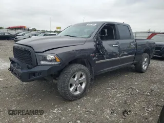 2014 Ram 1500 Big Horn with VIN 1C6RR7TT3ES191802, listed as a Copart auction lot 59381665 with 91,551 mi miles and Salvage title. Bid and sale history available at DreamBid. Image 1.