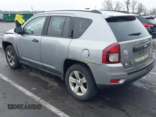 2014 Jeep Compass Sport with VIN 1C4NJDBB8ED734667, listed as a IAAI auction lot 41836914 with 221,028 mi miles. Bid and sale history available at carsss.com. Image 3.