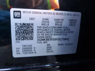 2024 Chevrolet Blazer RS z VIN 3GNKBERS8RS175601, wystawiony jako Copart lot #49354415 z przebiegiem 20 031 mil mil oraz Szkoda całkowita • Salvage title. Historia ofert i sprzedaży dostępna na DreamBid. Obrazek 14.