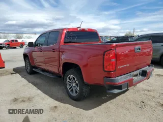 2021 Chevrolet Colorado 2WD Work Truck with VIN 1GCGSBEA3M1275299, listed as a Copart auction lot 45206925 with 50,225 mi miles and Salvage title. Bid and sale history available at DreamBid. Image 2.