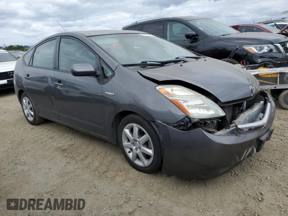 2008 Toyota Prius with VIN JTDKB20U683358487, listed as a Copart auction lot 54779515 with 142,313 mi miles and Salvage Title. Bid and sale history available at DreamBid. Image 4.