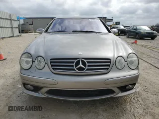 2003 Mercedes-Benz CL-Class 5.0L with VIN WDBPJ75J73A033578, listed as a Copart auction lot 48196415 with 0 mi miles and Salvage Title. Bid and sale history available at carsss.com. Image 5.
