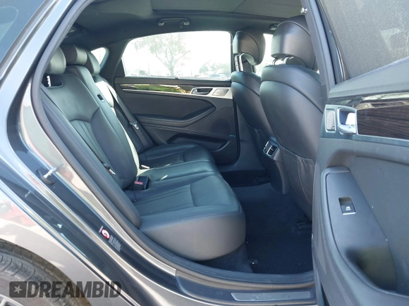 2020 Genesis G80 3.8L with VIN KMTFN4JE9LU332627, listed as a IAAI auction lot 41155598 with 70,070 mi miles. Bid and sale history available at carsss.com. Image 8.