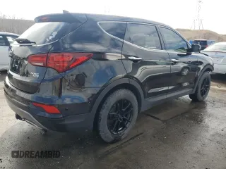 2017 Hyundai Santa Fe 2.4L with VIN 5NMZTDLB9HH027034, listed as a Copart auction lot 47347205 with 98,242 mi miles and Salvage title. Bid and sale history available at DreamBid. Image 3.