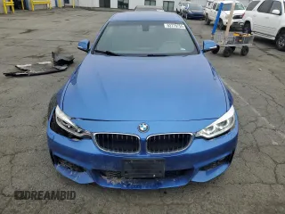 2015 BMW 4 Series 428i with VIN WBA3V7C54FP771931, listed as a Copart auction lot 53778755 with 51,411 mi miles and Salvage Title. Bid and sale history available at carsss.com. Image 5.