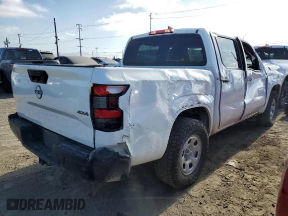 2024 Nissan Frontier Pro-4X with VIN 1N6ED1EK9RN637086, listed as a Copart auction lot 66204205 with 27,713 mi miles and Salvage title. Bid and sale history available at DreamBid. Image 3.