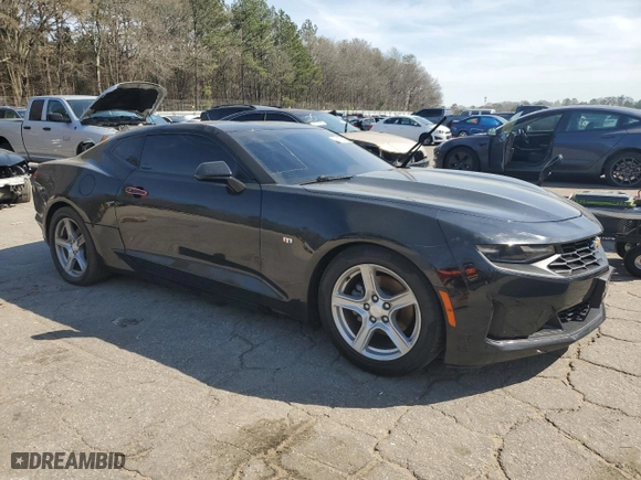 2020 Chevrolet Camaro 1LT with VIN 1G1FB1RS9L0117801, listed as a Copart auction lot 49117945 with 135,801 mi miles and Salvage Title. Bid and sale history available at carsss.com. Image 4.