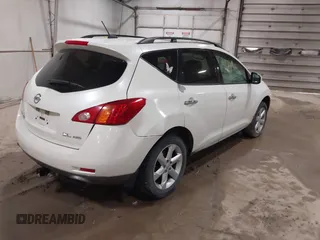 2010 Nissan Murano SL with VIN JN8AZ1MW0AW100360, listed as a IAAI auction lot 41771416 with 168,042 mi miles. Bid and sale history available at carsss.com. Image 4.