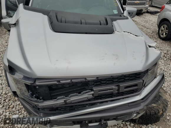2022 Ford F-150 Raptor with VIN 1FTFW1RGXNFA83388, listed as a Copart auction lot 84998374 with Not Provided miles and Salvage Title. Bid and sale history available at carsss.com. Image 11.