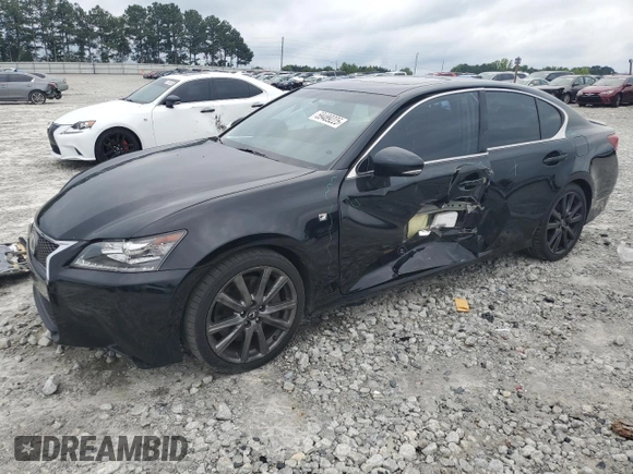 2015 Lexus GS 350 with VIN JTHBE1BL3FA003693, listed as a Copart auction lot 59489225 with 58,677 mi miles and Salvage title. Bid and sale history available at DreamBid. Image 1.