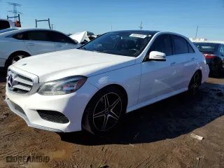 2014 Mercedes-Benz E-Class E 250 BlueTEC Luxury with VIN WDDHF9HB4EA902427, listed as a Copart auction lot 46520595 with 130,805 mi miles and Salvage Title. Bid and sale history available at carsss.com. Image 1.