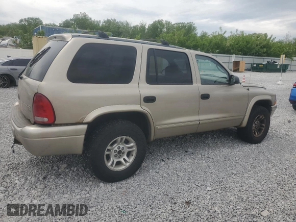 2003 Dodge Durango SLT z VIN 1D4HS48N63F523970, wystawiony jako Copart lot #57568385 z przebiegiem 296 806 mil mil oraz Czysty tytuł • Clean title. Historia ofert i sprzedaży dostępna na DreamBid. Obrazek 3.