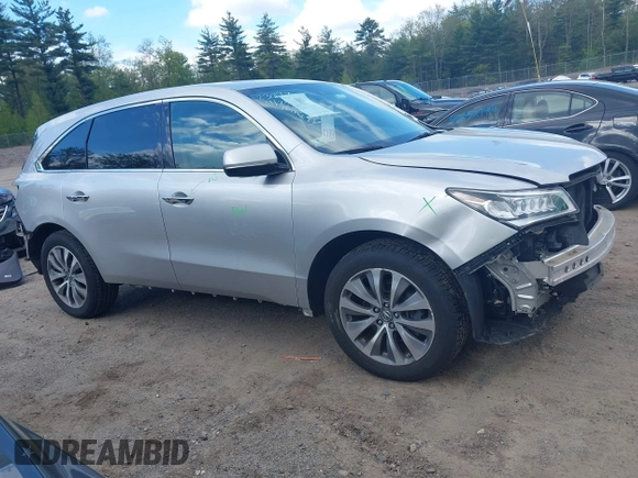 2015 Acura MDX Technology with VIN 5FRYD4H4XFB020741, listed as a IAAI auction lot 42265384 with 104,656 mi miles and . Bid and sale history available at DreamBid. Image 14.