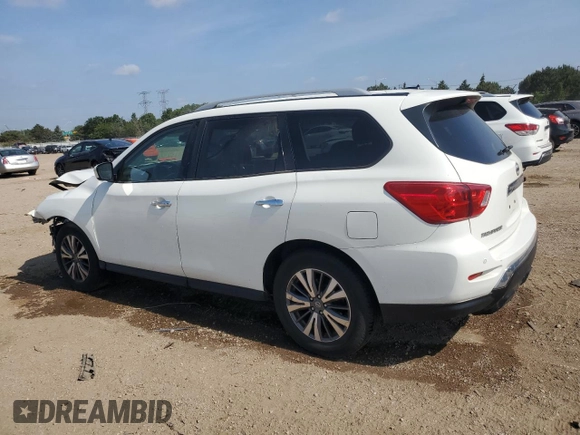 2017 Nissan Pathfinder SV with VIN 5N1DR2MN5HC665748, listed as a Copart auction lot 61188755 with 148,657 mi miles and Salvage title. Bid and sale history available at DreamBid. Image 2.