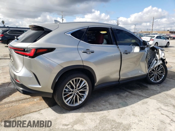 2022 Lexus NX with VIN JTJHKCEZXN5004103, listed as a Copart auction lot 41949854 with 10,897 mi miles. Bid and sale history available at carsss.com. Image 3.