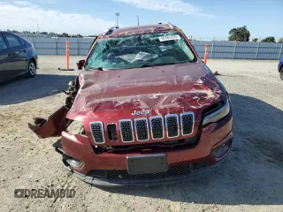 2019 Jeep Cherokee Latitude Plus with VIN 1C4PJMLN6KD174564, listed as a Copart auction lot 56365255 with 87,230 mi miles and Salvage title. Bid and sale history available at DreamBid. Image 5.
