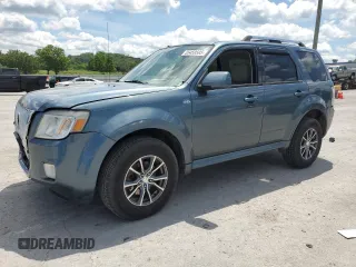 2010 Mercury Mariner Premier z VIN 4M2CN9HG9AKJ29987, wystawiony jako Copart lot #55459505 z przebiegiem 123 447 mil mil oraz Szkoda całkowita • Salvage title. Historia ofert i sprzedaży dostępna na DreamBid. Obrazek 1.