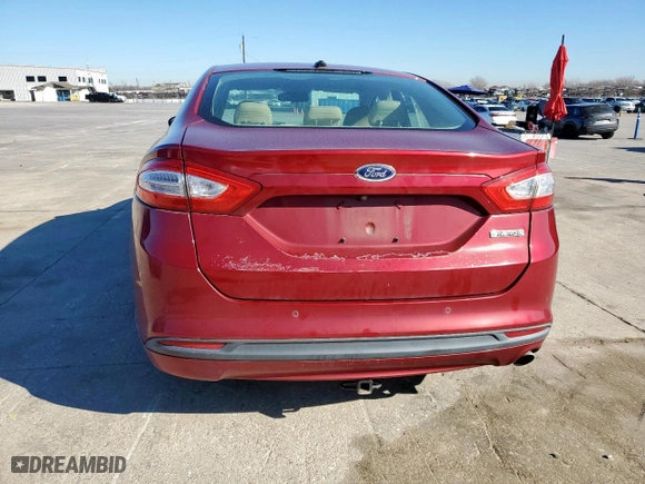 2013 Ford Fusion Energi SE Luxury with VIN 3FA6P0PU8DR373541, listed as a Copart auction lot 47434285 with 107,534 mi miles and Salvage Title. Bid and sale history available at carsss.com. Image 6.