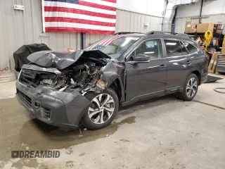 2020 Subaru Outback Limited z VIN 4S4BTANC0L3168793, wystawiony jako Copart lot #57053845 z przebiegiem Nie podano mil oraz Szkoda całkowita • Salvage title. Historia ofert i sprzedaży dostępna na DreamBid. Obrazek 1.