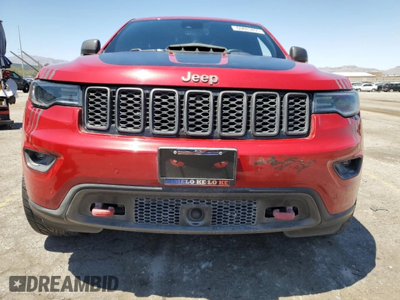 2019 Jeep Grand Cherokee Trailhawk with VIN 1C4RJFLT4KC787940, listed as a Copart auction lot 60883895 with 77,160 mi miles and Salvage title. Bid and sale history available at DreamBid. Image 5.