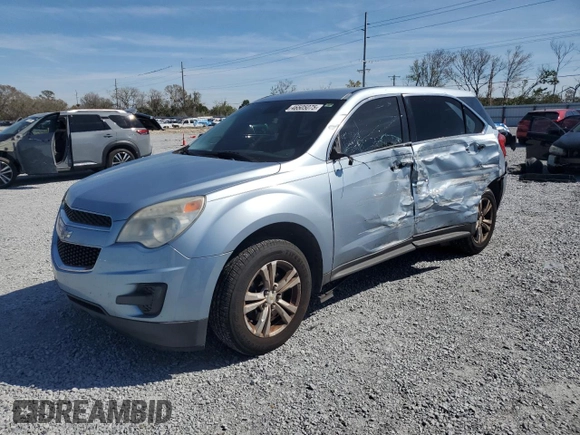 2015 Chevrolet Equinox LS with VIN 2GNALAEK7F6319172, listed as a Copart auction lot 46505075 with 163,391 mi miles and Salvage Title. Bid and sale history available at carsss.com. Image 1.