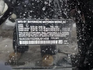 2024 BMW X4 xDrive30i z VIN 5UX33DT02R9U91458, wystawiony jako Copart lot #89126955 z przebiegiem Nie podano mil oraz Szkoda całkowita • Salvage title. Historia ofert i sprzedaży dostępna na DreamBid. Obrazek 14.