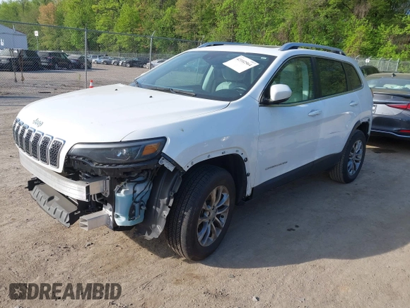 2021 Jeep Cherokee Altitude with VIN 1C4PJMLB6MD162634, listed as a IAAI auction lot 42102564 with 50,551 mi miles and . Bid and sale history available at DreamBid. Image 19.