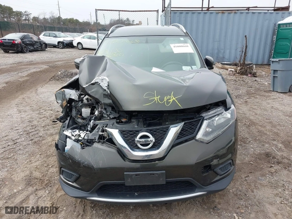 2016 Nissan Rogue S with VIN JN8AT2MV7GW140362, listed as a IAAI auction lot 41800668 with 119,783 mi miles. Bid and sale history available at carsss.com. Image 12.