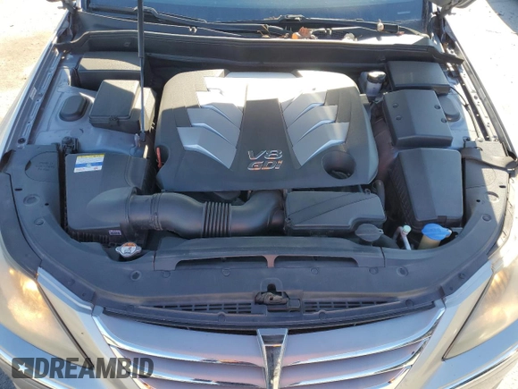 2012 Hyundai Genesis 5.0L with VIN KMHGC4DH3CU162548, listed as a Copart auction lot 83465724 with 121,836 mi miles and Salvage Title. Bid and sale history available at carsss.com. Image 11.