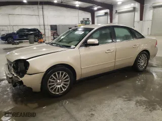 2005 Mercury Montego Premier with VIN 1MEHM42135G608211, listed as a Copart auction lot 87923215 with 154,876 mi miles and Salvage Title. Bid and sale history available at carsss.com. Image 1.