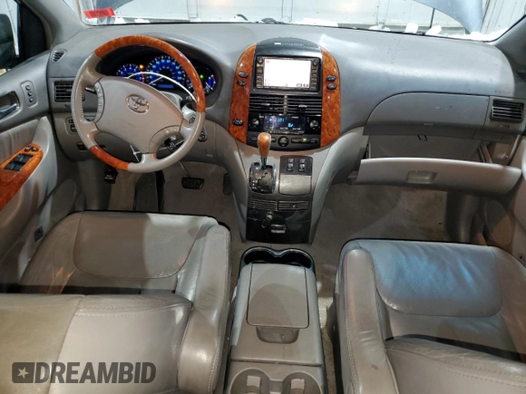 2009 Toyota Sienna XLE with VIN 5TDBK22C89S025731, listed as a Copart auction lot 43915875 with 143,703 mi miles and Salvage Title. Bid and sale history available at DreamBid. Image 8.