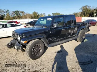 2022 Jeep Gladiator High Altitude with VIN 1C6HJTFG1NL151559, listed as a Copart auction lot 86084624 with 27,704 mi miles and Salvage title. Bid and sale history available at DreamBid. Image 1.